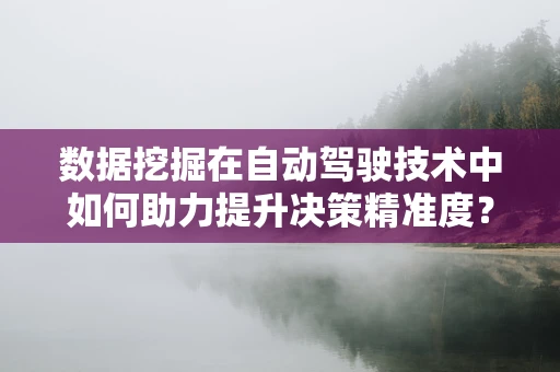 数据挖掘在自动驾驶技术中如何助力提升决策精准度？