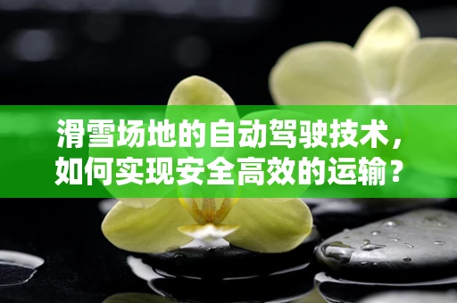 滑雪场地的自动驾驶技术，如何实现安全高效的运输？