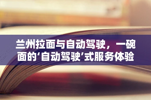 兰州拉面与自动驾驶，一碗面的‘自动驾驶’式服务体验？