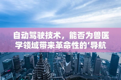 自动驾驶技术，能否为兽医学领域带来革命性的‘导航’？