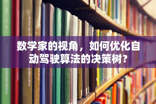 数学家的视角，如何优化自动驾驶算法的决策树？