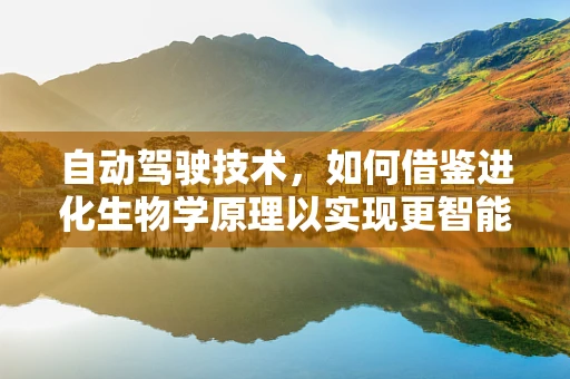 自动驾驶技术，如何借鉴进化生物学原理以实现更智能的驾驶进化？