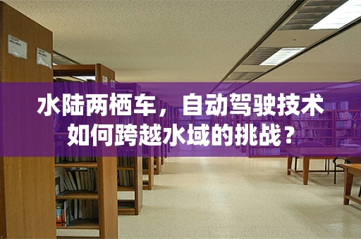 水陆两栖车，自动驾驶技术如何跨越水域的挑战？