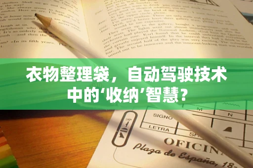 衣物整理袋，自动驾驶技术中的‘收纳’智慧？