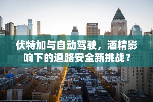 伏特加与自动驾驶，酒精影响下的道路安全新挑战？