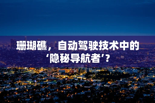 珊瑚礁，自动驾驶技术中的‘隐秘导航者’？