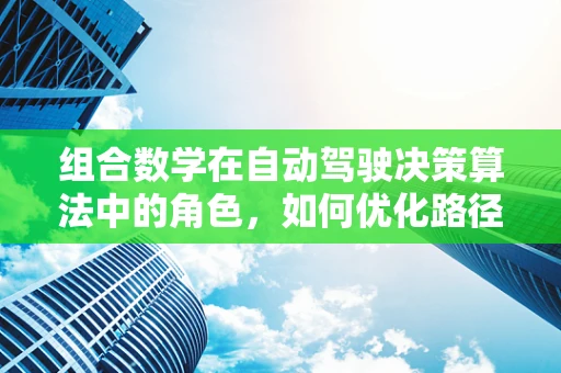组合数学在自动驾驶决策算法中的角色，如何优化路径规划的复杂性？