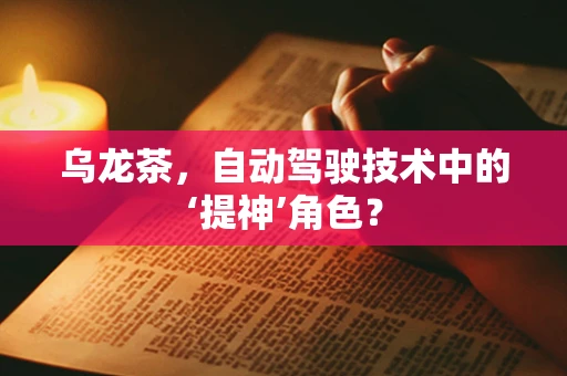 乌龙茶，自动驾驶技术中的‘提神’角色？