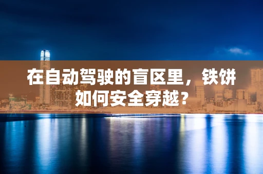 在自动驾驶的盲区里，铁饼如何安全穿越？