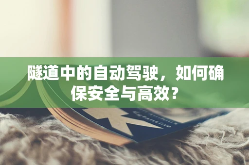 隧道中的自动驾驶，如何确保安全与高效？