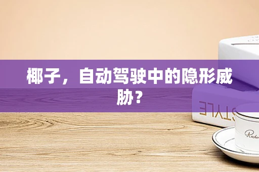 椰子，自动驾驶中的隐形威胁？