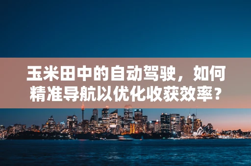 玉米田中的自动驾驶，如何精准导航以优化收获效率？