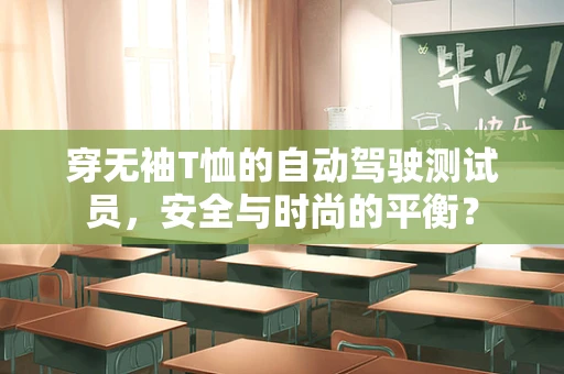 穿无袖T恤的自动驾驶测试员，安全与时尚的平衡？