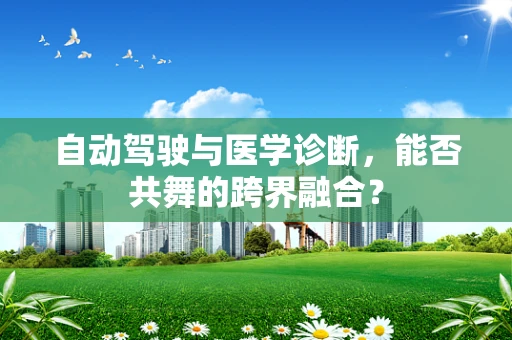 自动驾驶与医学诊断，能否共舞的跨界融合？