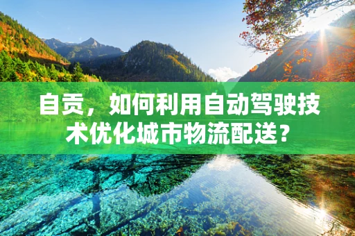 自贡，如何利用自动驾驶技术优化城市物流配送？