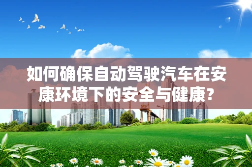 如何确保自动驾驶汽车在安康环境下的安全与健康？