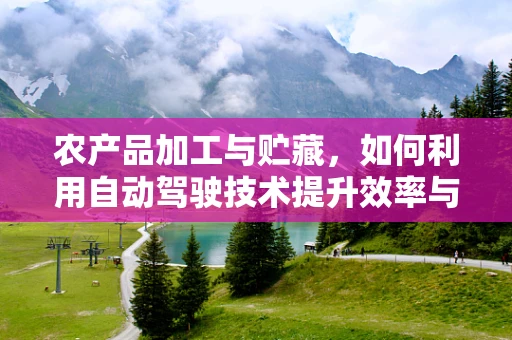 农产品加工与贮藏，如何利用自动驾驶技术提升效率与安全性？