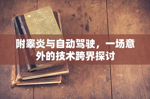 附睾炎与自动驾驶，一场意外的技术跨界探讨