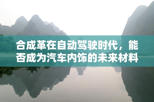 合成革在自动驾驶时代，能否成为汽车内饰的未来材料？