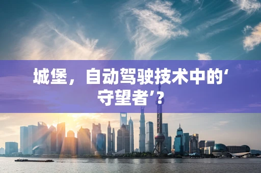 城堡，自动驾驶技术中的‘守望者’？