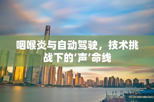 咽喉炎与自动驾驶，技术挑战下的‘声’命线