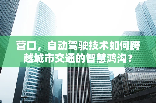 营口，自动驾驶技术如何跨越城市交通的智慧鸿沟？