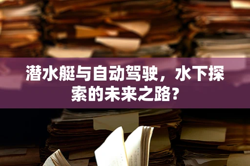 潜水艇与自动驾驶，水下探索的未来之路？