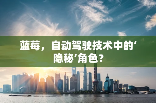 蓝莓，自动驾驶技术中的‘隐秘’角色？