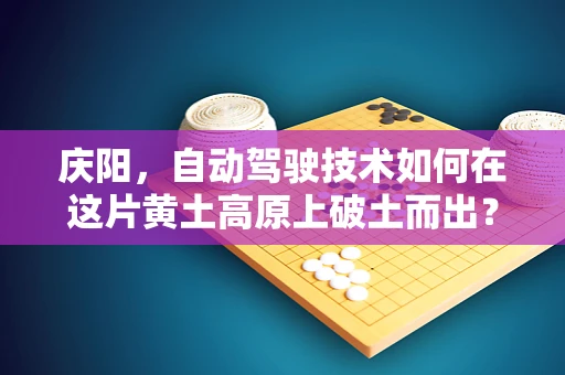 庆阳，自动驾驶技术如何在这片黄土高原上破土而出？