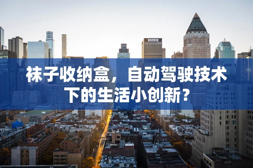 袜子收纳盒，自动驾驶技术下的生活小创新？