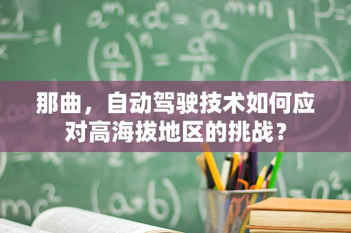 那曲，自动驾驶技术如何应对高海拔地区的挑战？