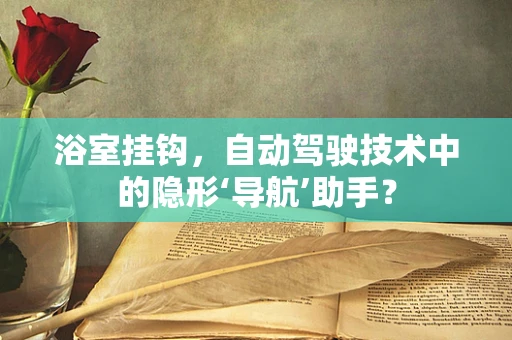 浴室挂钩，自动驾驶技术中的隐形‘导航’助手？