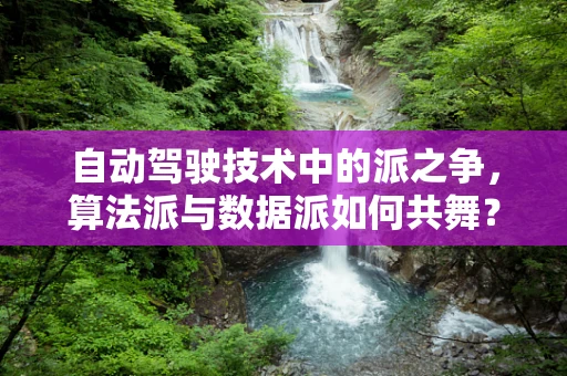 自动驾驶技术中的派之争，算法派与数据派如何共舞？