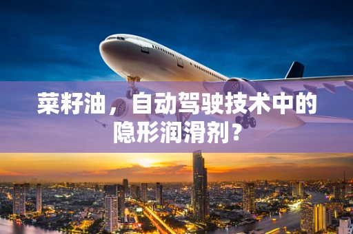 菜籽油，自动驾驶技术中的隐形润滑剂？