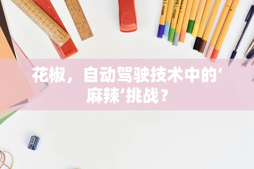 花椒，自动驾驶技术中的‘麻辣’挑战？