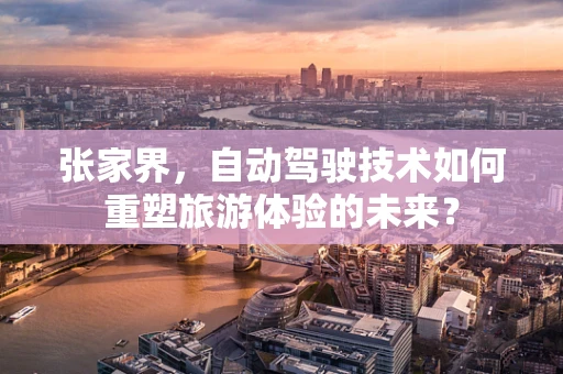 张家界，自动驾驶技术如何重塑旅游体验的未来？