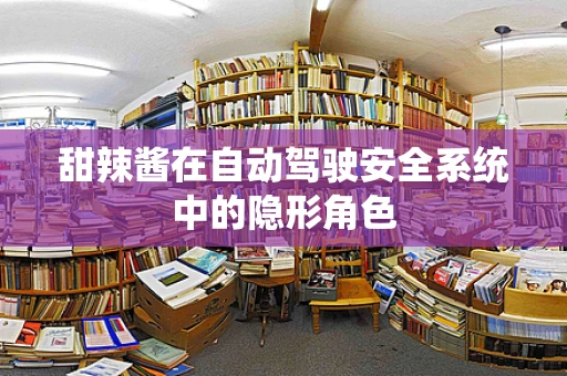 甜辣酱在自动驾驶安全系统中的隐形角色