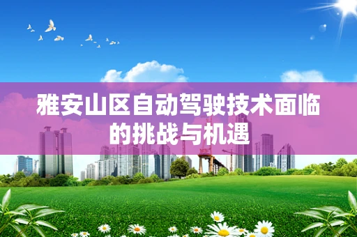雅安山区自动驾驶技术面临的挑战与机遇