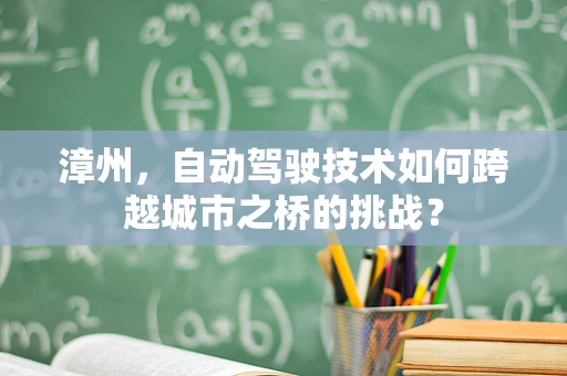 漳州，自动驾驶技术如何跨越城市之桥的挑战？