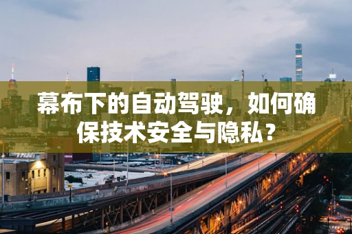 幕布下的自动驾驶，如何确保技术安全与隐私？
