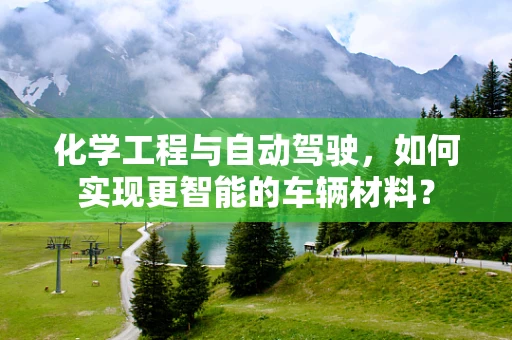 化学工程与自动驾驶，如何实现更智能的车辆材料？