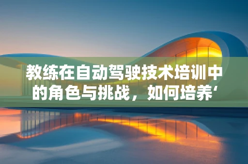 教练在自动驾驶技术培训中的角色与挑战，如何培养‘无形的司机’？