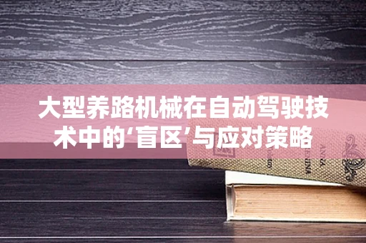 大型养路机械在自动驾驶技术中的‘盲区’与应对策略