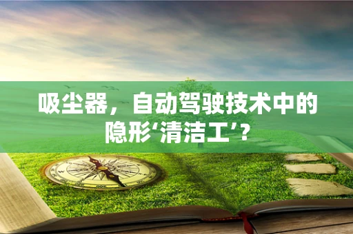 吸尘器，自动驾驶技术中的隐形‘清洁工’？