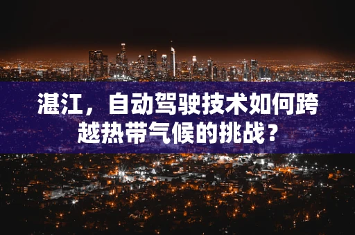 湛江，自动驾驶技术如何跨越热带气候的挑战？