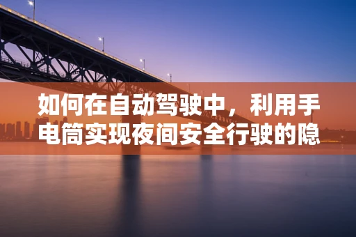 如何在自动驾驶中，利用手电筒实现夜间安全行驶的隐形助力？