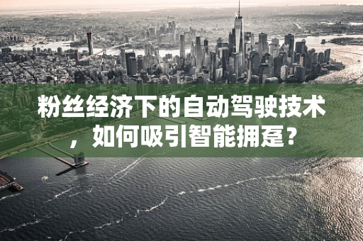 粉丝经济下的自动驾驶技术，如何吸引智能拥趸？