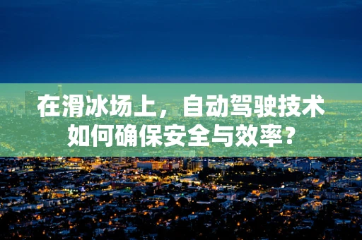 在滑冰场上，自动驾驶技术如何确保安全与效率？