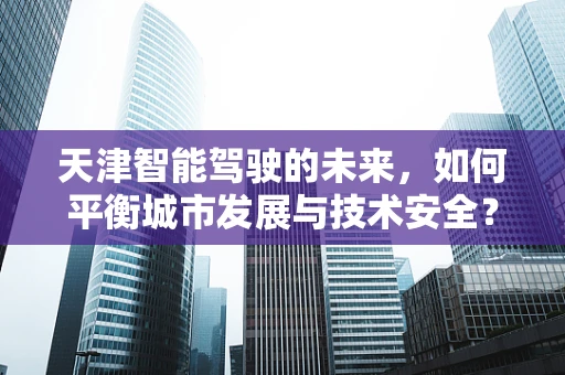 天津智能驾驶的未来，如何平衡城市发展与技术安全？
