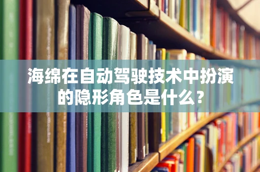 海绵在自动驾驶技术中扮演的隐形角色是什么？